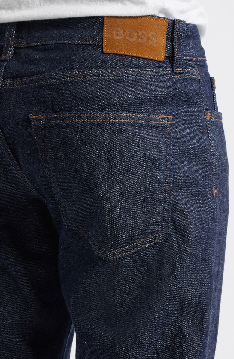 BOSS Karoo Slim Fit Jeans, Alternate, color, Dark Blue