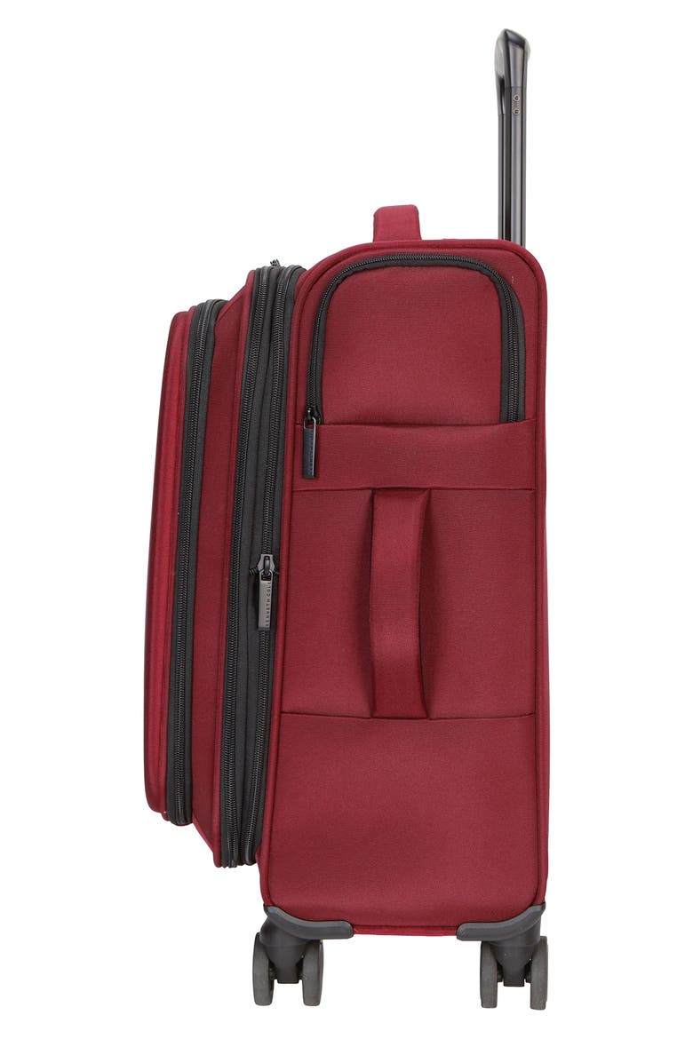 The Venturer 20-Inch Spinner Carry-On Suitcase, Alternate, color, WINE
