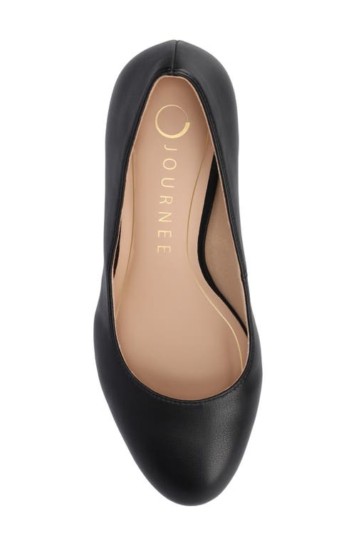 Journee Collection Seraphina Pump In Black