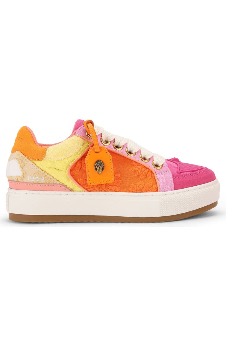 Kurt Geiger London Southbank Tag Sneaker, Main, color, Pink Multi