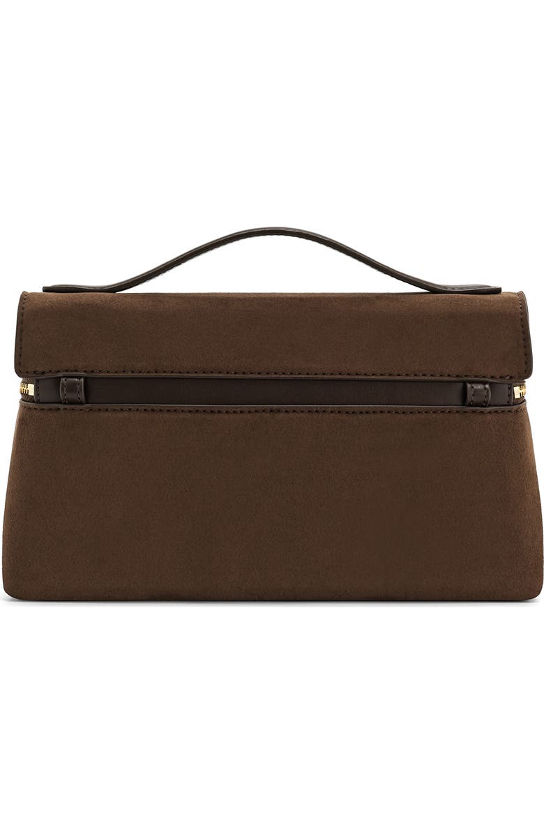 JW PEI Thea Faux Suede Top Handle Bag, Alternate, color, Mocha Brown