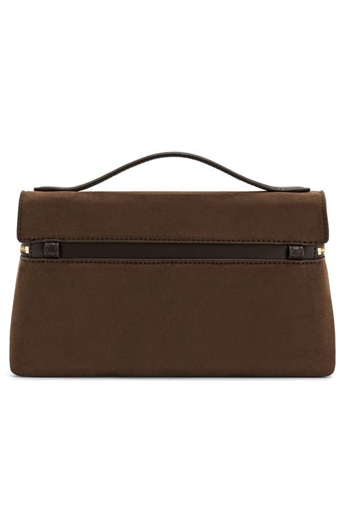Jw Pei Thea Faux Suede Top Handle Bag In Brown
