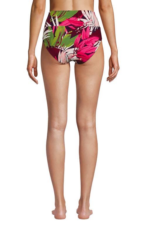 Lands' End Chlorine Resistant Pinchless High Waisted Bikini Bottoms