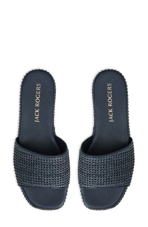 Jack Rogers Bay Flatform Sandal In Midnight