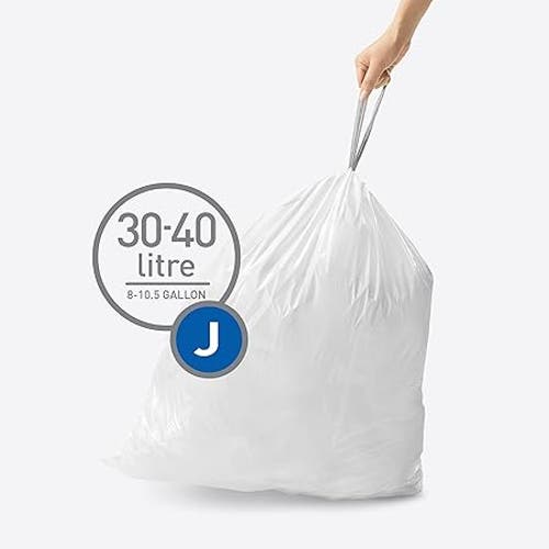 Simplehuman Code J Custom Fit Liners With Quick Dispense Packs