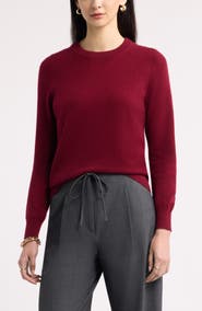 Nordstrom Cashmere Crewneck Sweater