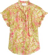Cinq à Sept Jenise Daisy Swirl Top