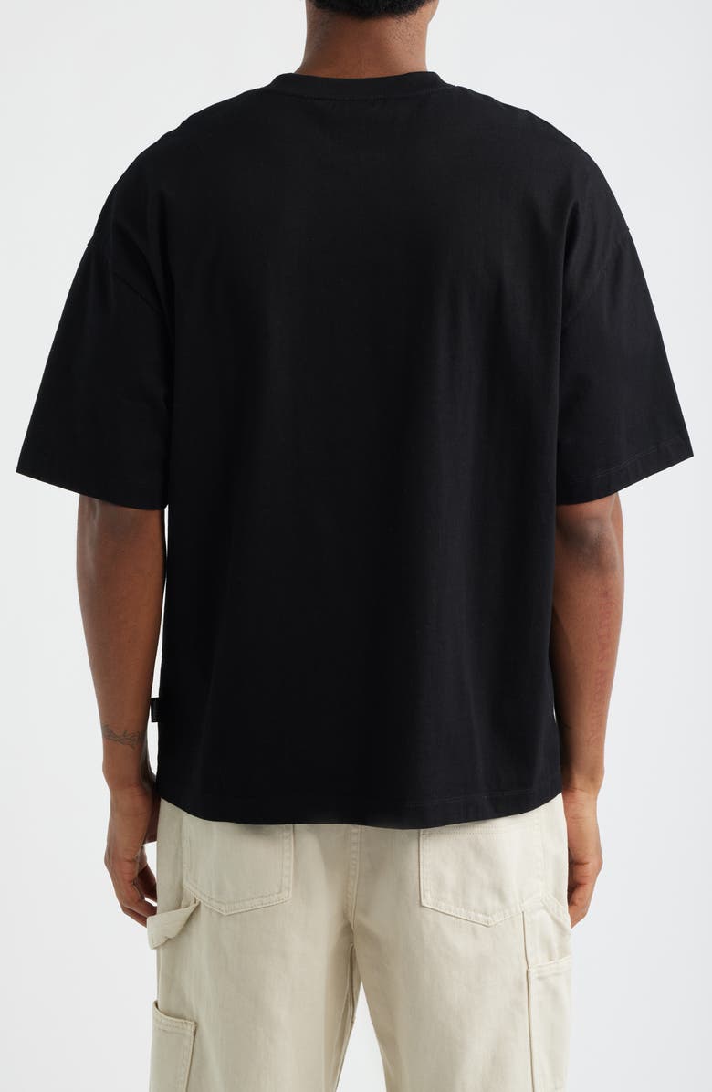 CRIMINAL DAMAGE Whiskey Hour Graphic T-Shirt, Alternate, color, Black/ Orange