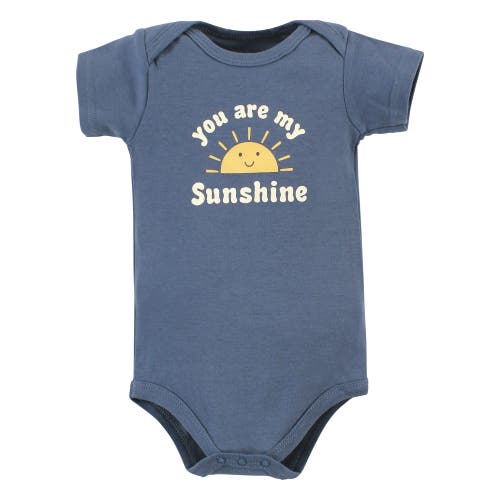 Hudson Baby Soft Cotton Bodysuit Triple Pack