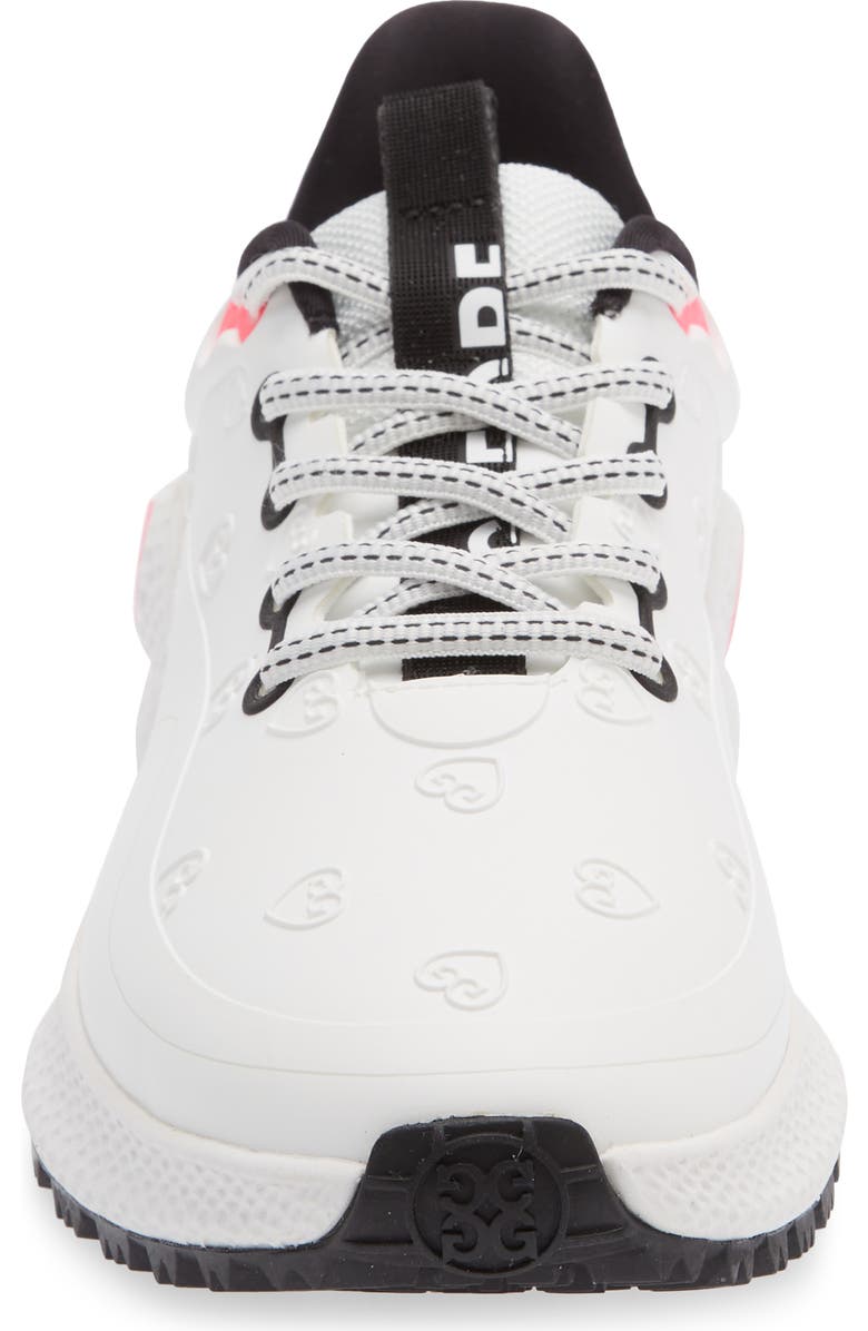 G/FORE MG4+ O2 Embossed Golf Shoe, Alternate, color, Snow