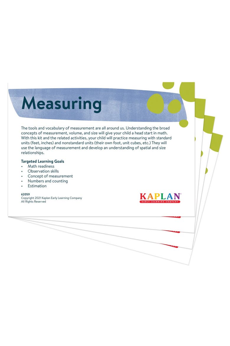 Back to Back Learning Kit - Measuring, Alternate, color, Multicolor
