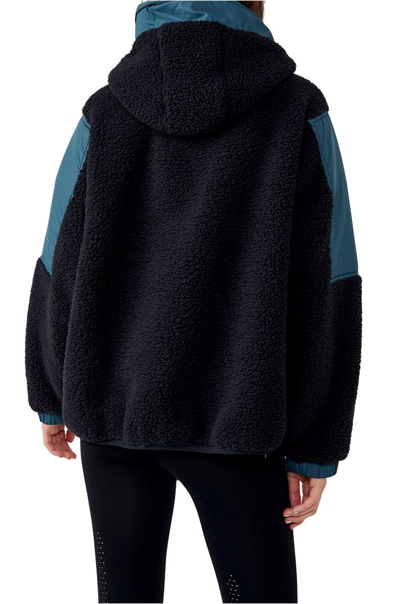 FP Movement by Free People Lead the Pack Fleece Hooded Pullover, Alternate, color, 