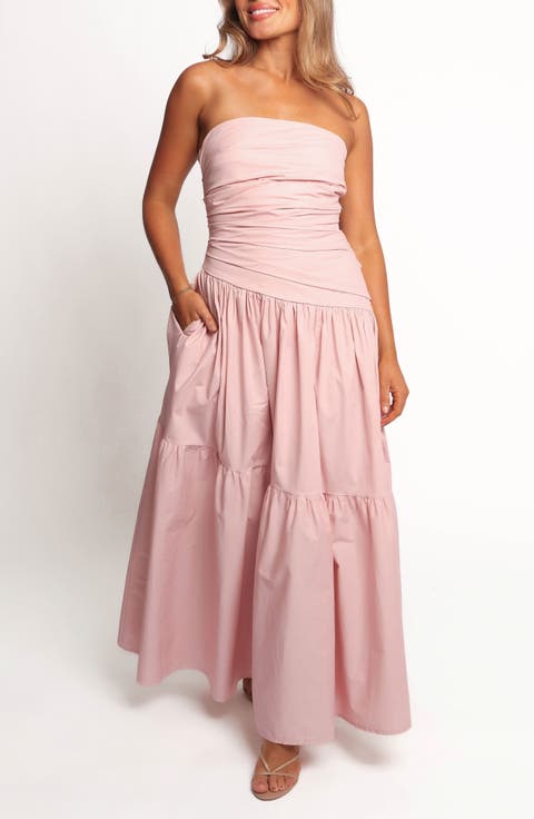 Blanche Strapless Maxi Dress