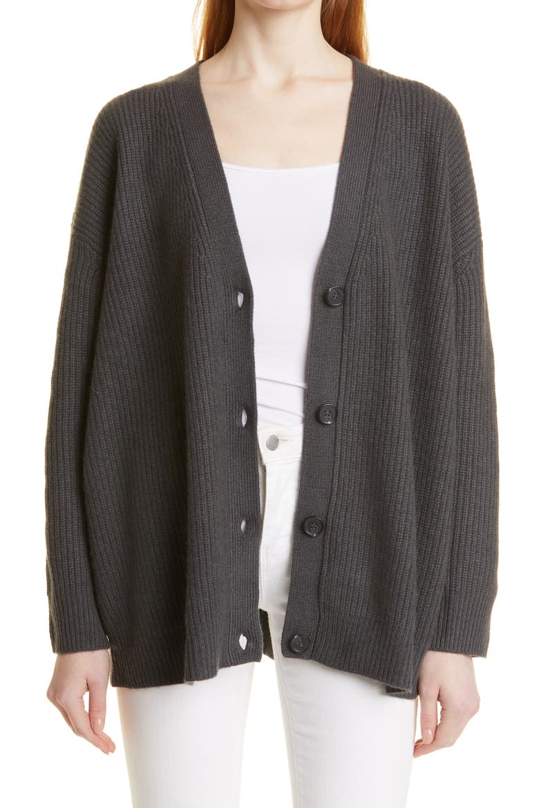 Cashmere Cocoon Cardigan, Main, color, MIDNIGHT BLUE