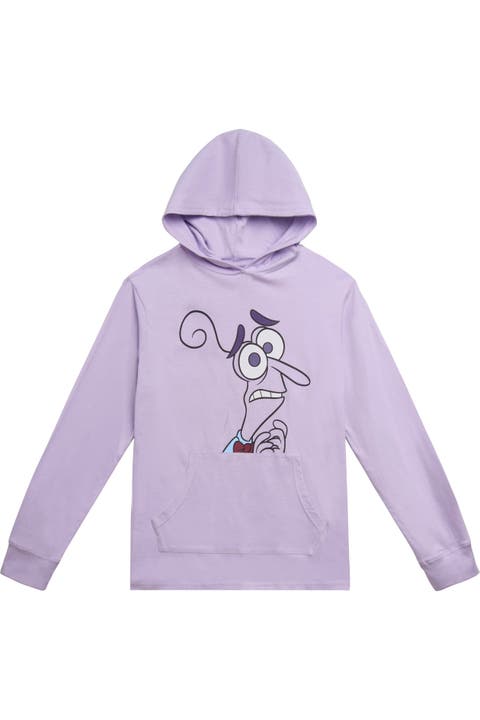 Inside Out Jersey Hooded Long Sleeve Tee