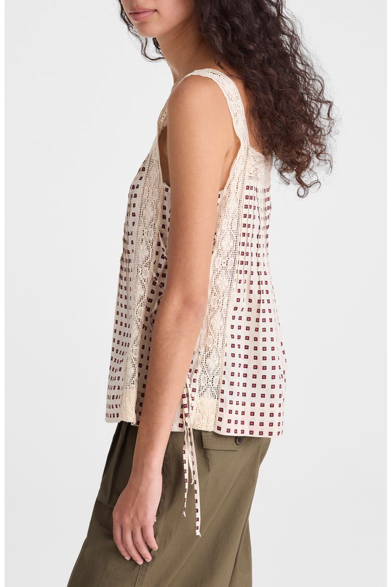The Sophie Sleeveless Top, Alternate, color, VINTAGE IVORY