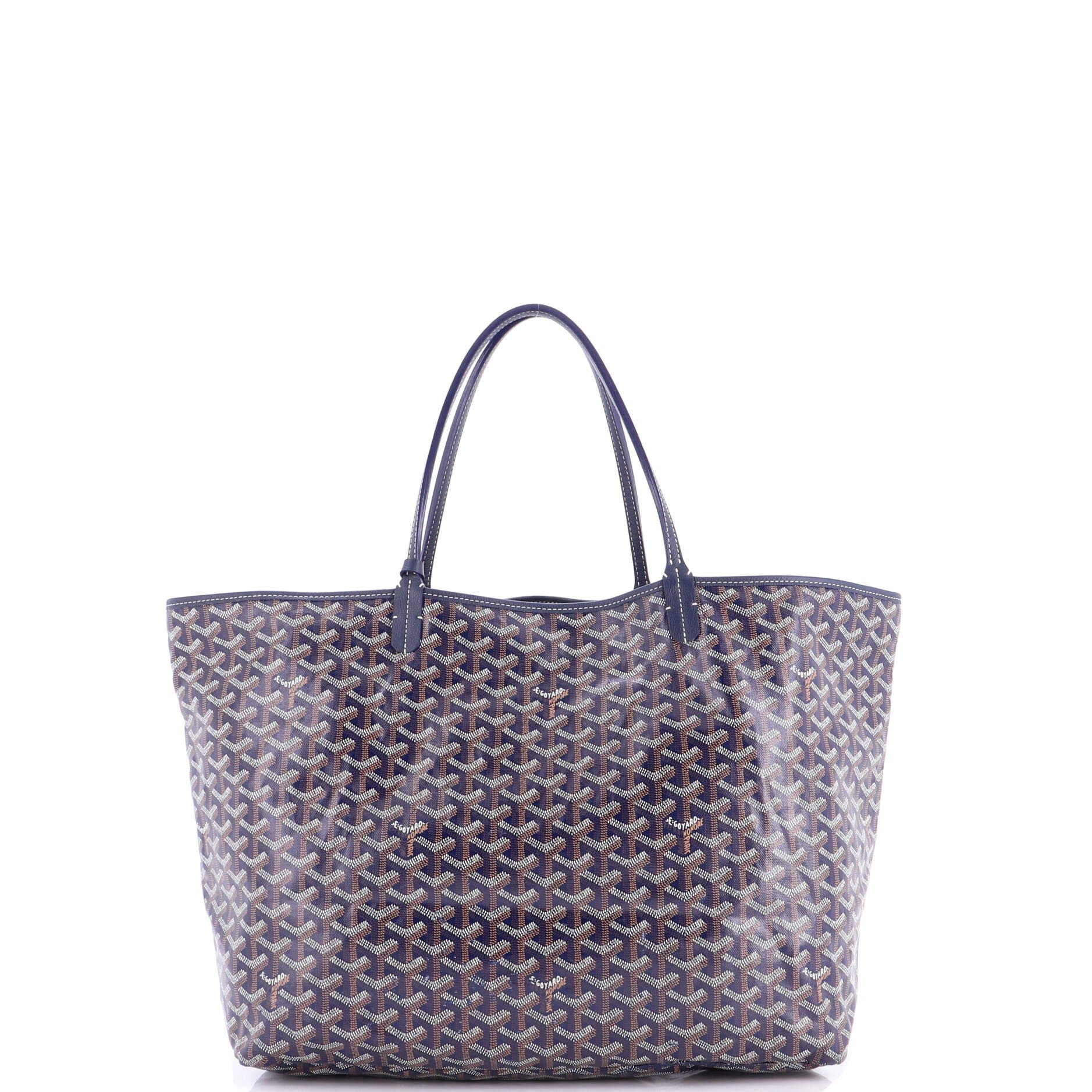 Pre-Owned Goyard Saint Louis Tote Coated Canvas GM, Alternate, color, 