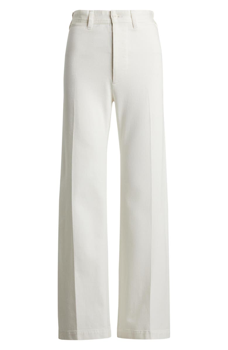 Polo Ralph Lauren Stretch Cotton Twill Flare Leg Pants, Alternate, color, Nevis