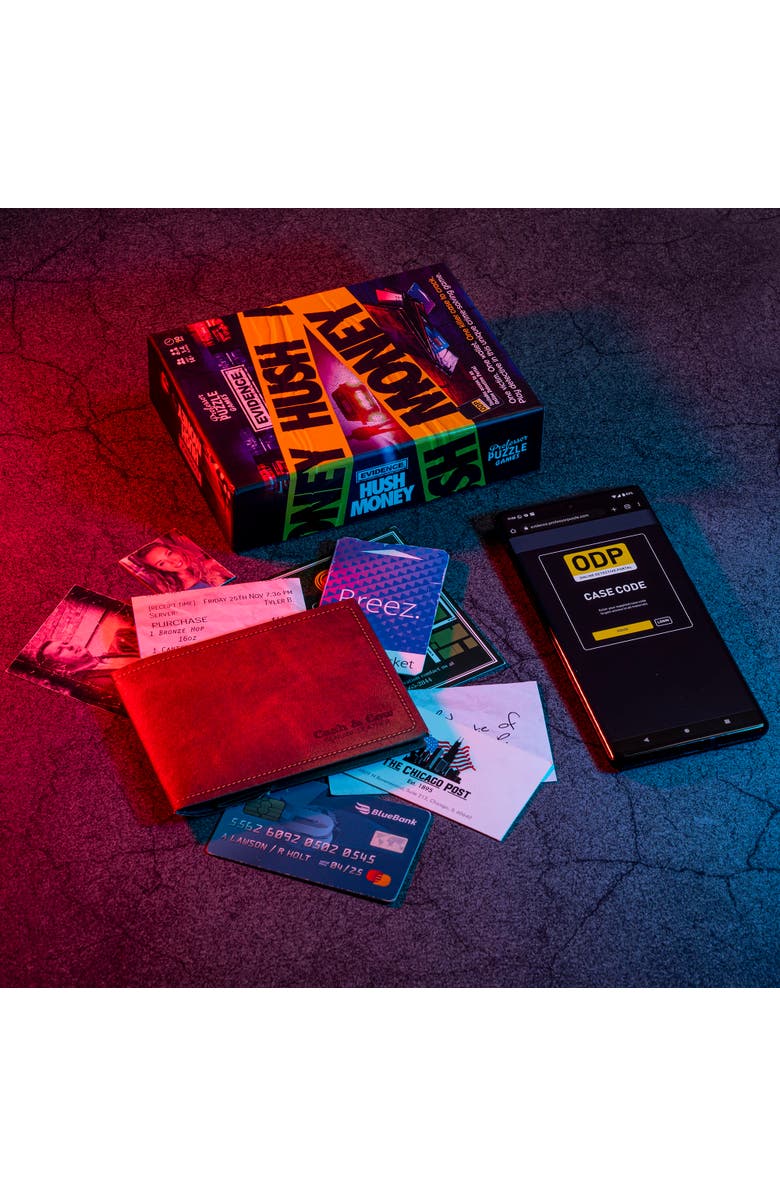 Professor Puzzle Evidence Hush Money Crimesolving, Chicago Mystery, Alternate, color, Multicolored