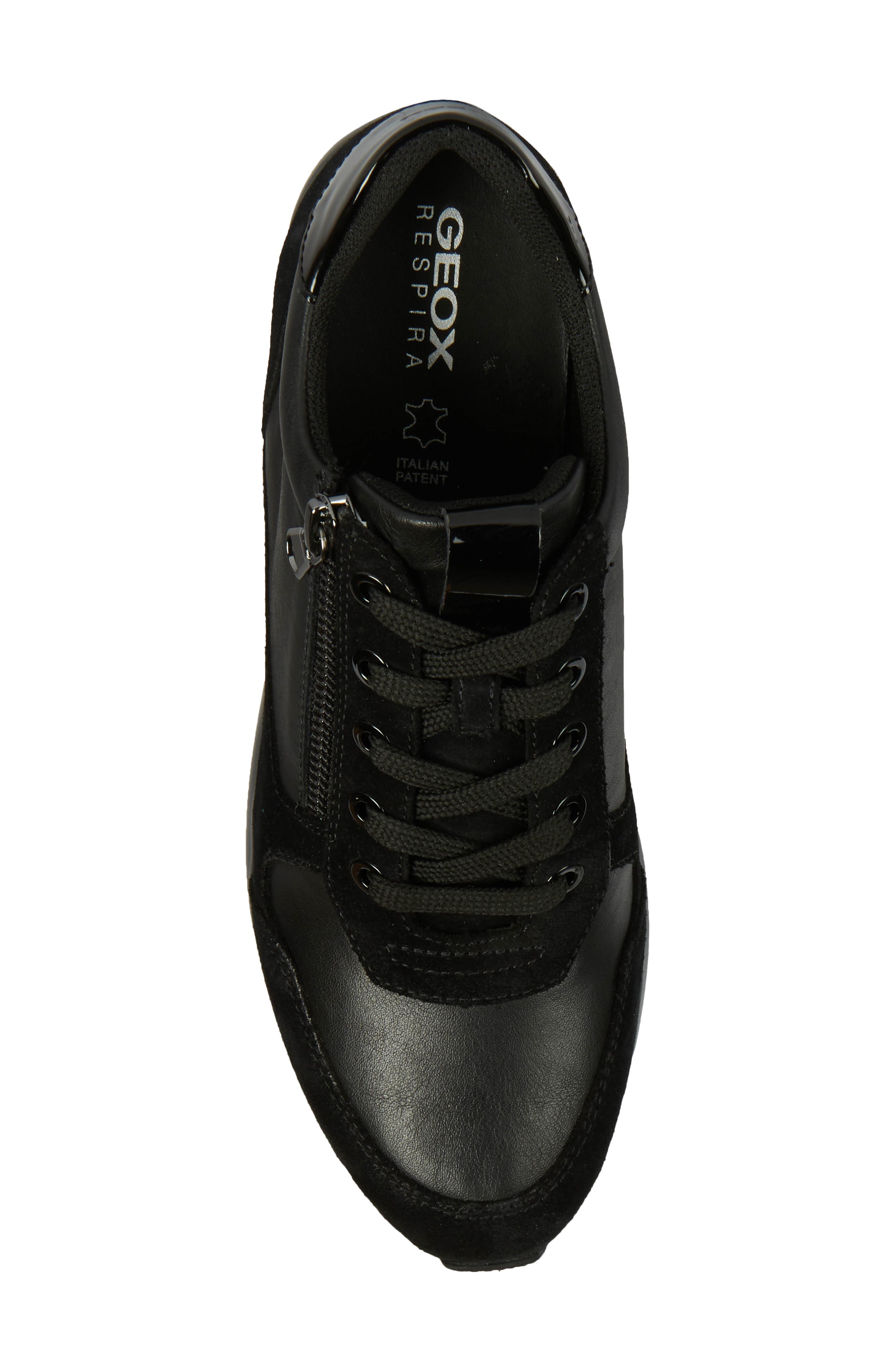 Geox Zosma Wedge Sneaker, Alternate, color, 