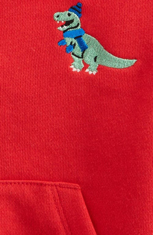 Tucker + Tate Fleece Line Hooded Jacket In Red