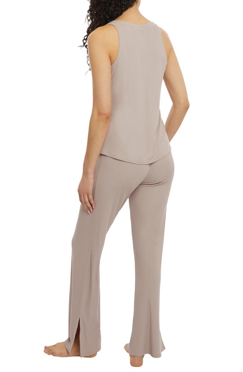 Danskin Henley Tank Pajamas, Alternate, color, 