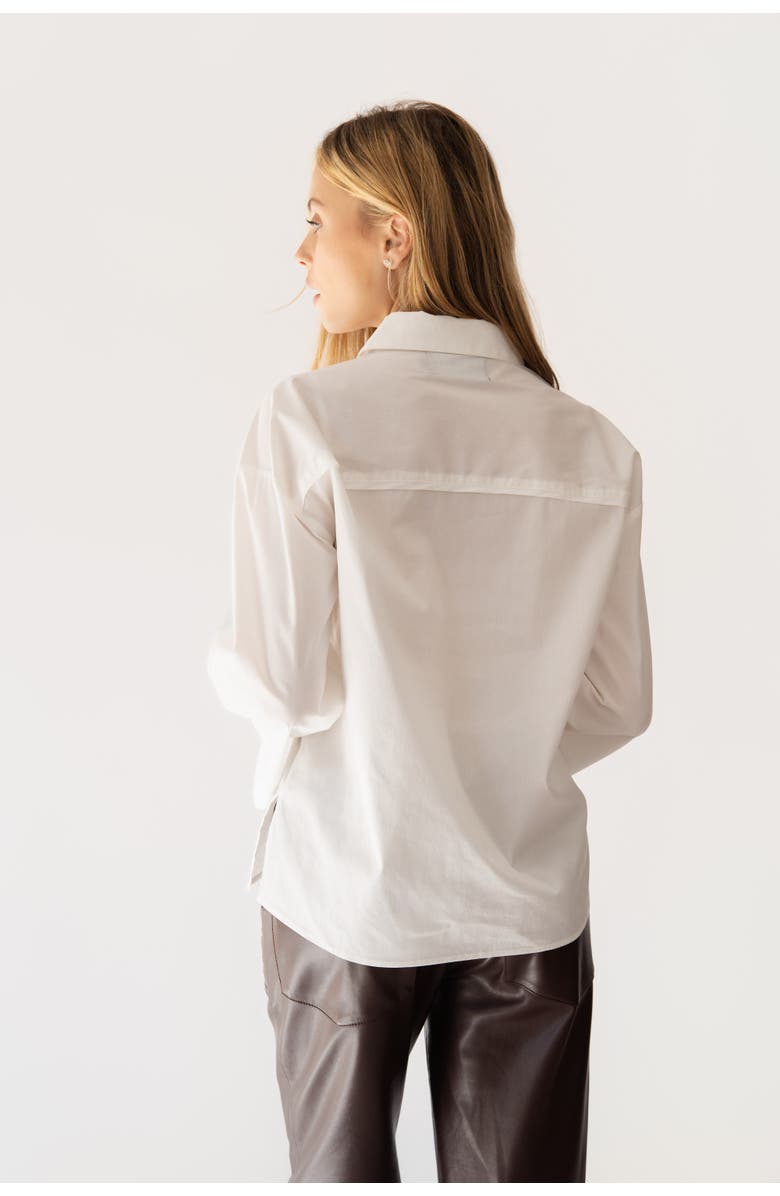 Shani x By Tess La Chemise, Alternate, color, White