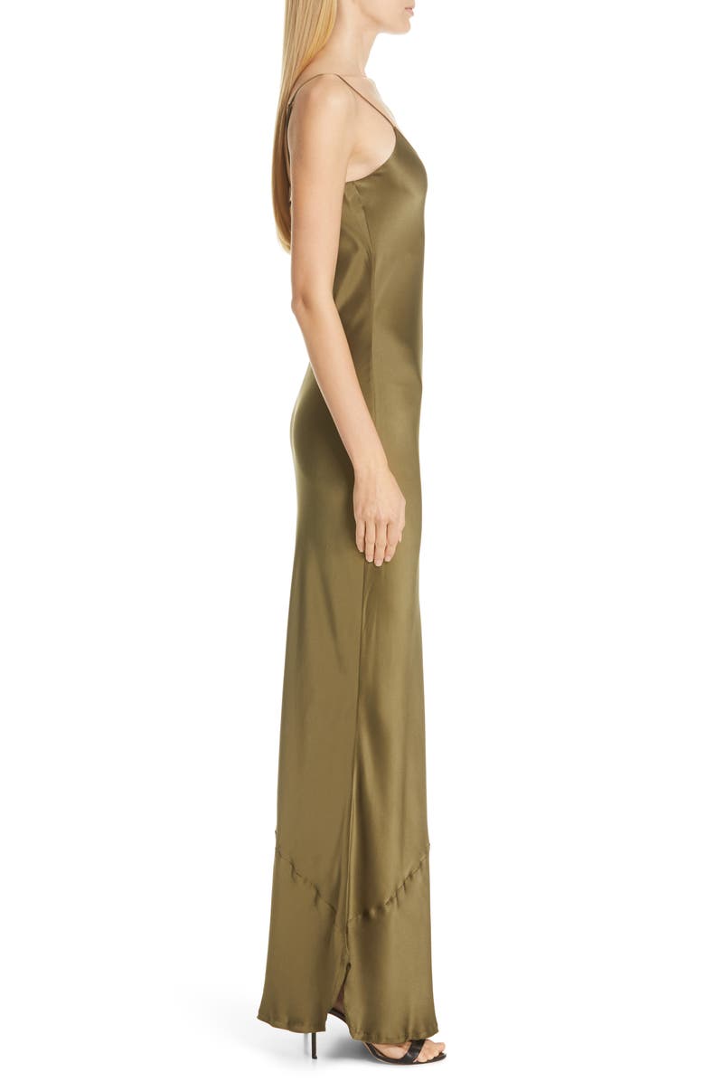 Nili Lotan Silk Camisole Gown, Alternate, color, 