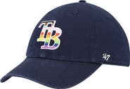'47 Men's '47 Navy Tampa Bay Rays Team Pride Clean Up Adjustable Hat