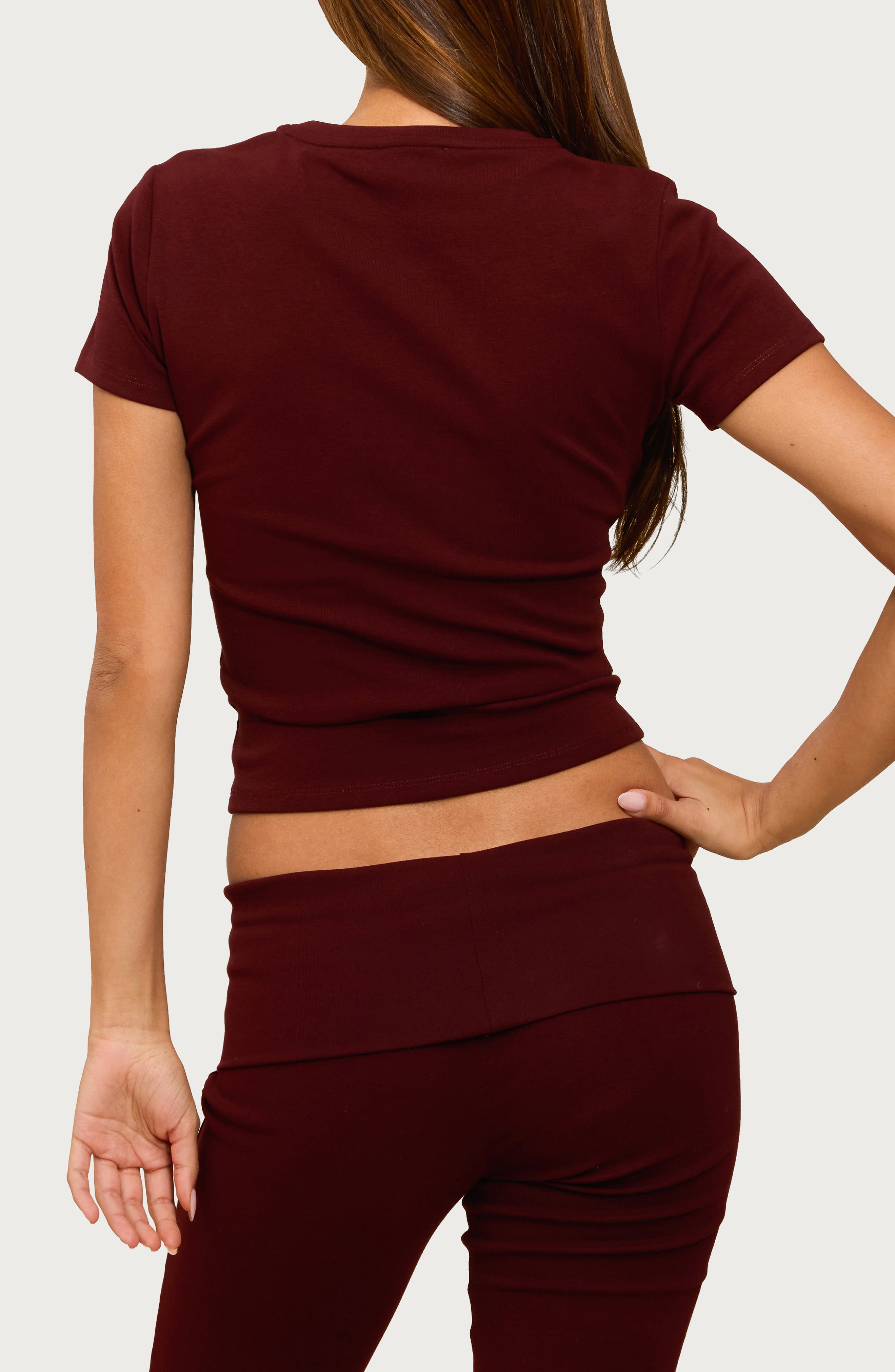 Emelia Fitted Stretch Cotton T-Shirt - image 2