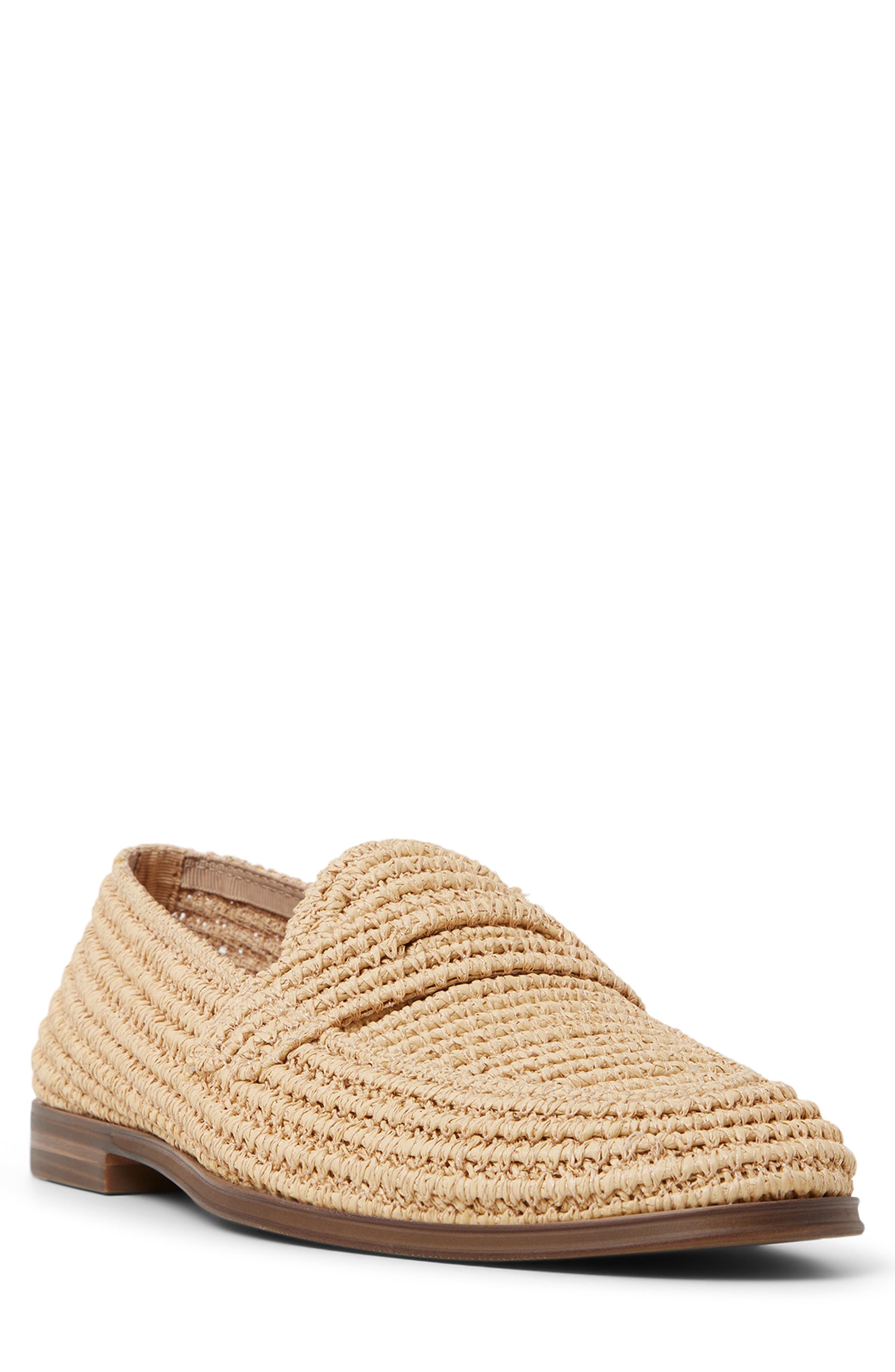 ALDO Oceanwind Woven Penny Loafer, Main, color, 