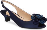 J. Reneé Leonelle Kitten Heel Slingback Sandal