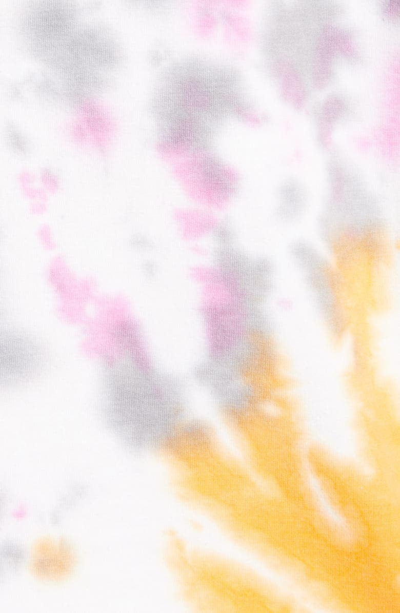 Recycled Karma Tie Dye Crop Hoodie, Alternate, color,