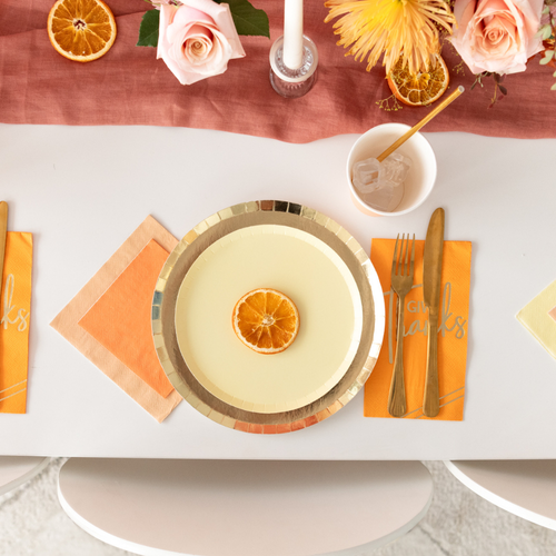 Jollity & Co Shade Collection Dessert Plates In Lemon
