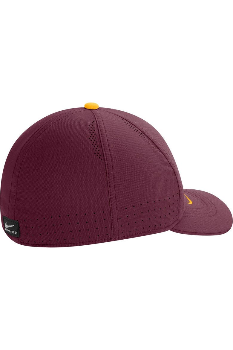 Men's Nike Maroon Minnesota Golden Gophers 2022 Sideline Classic99 Swoosh Performance Flex Hat, Alternate, color, Maroon