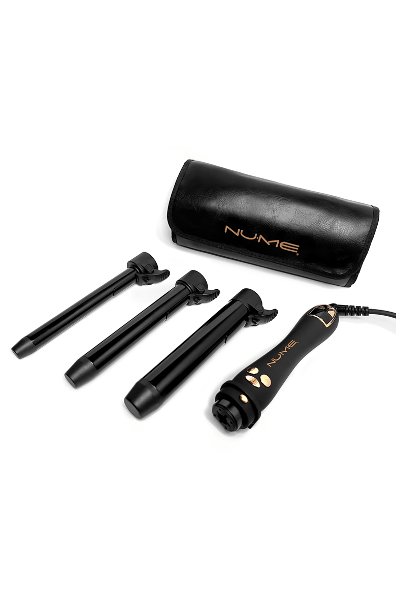 NUME Automatic Curling Wand, Alternate, color, Black