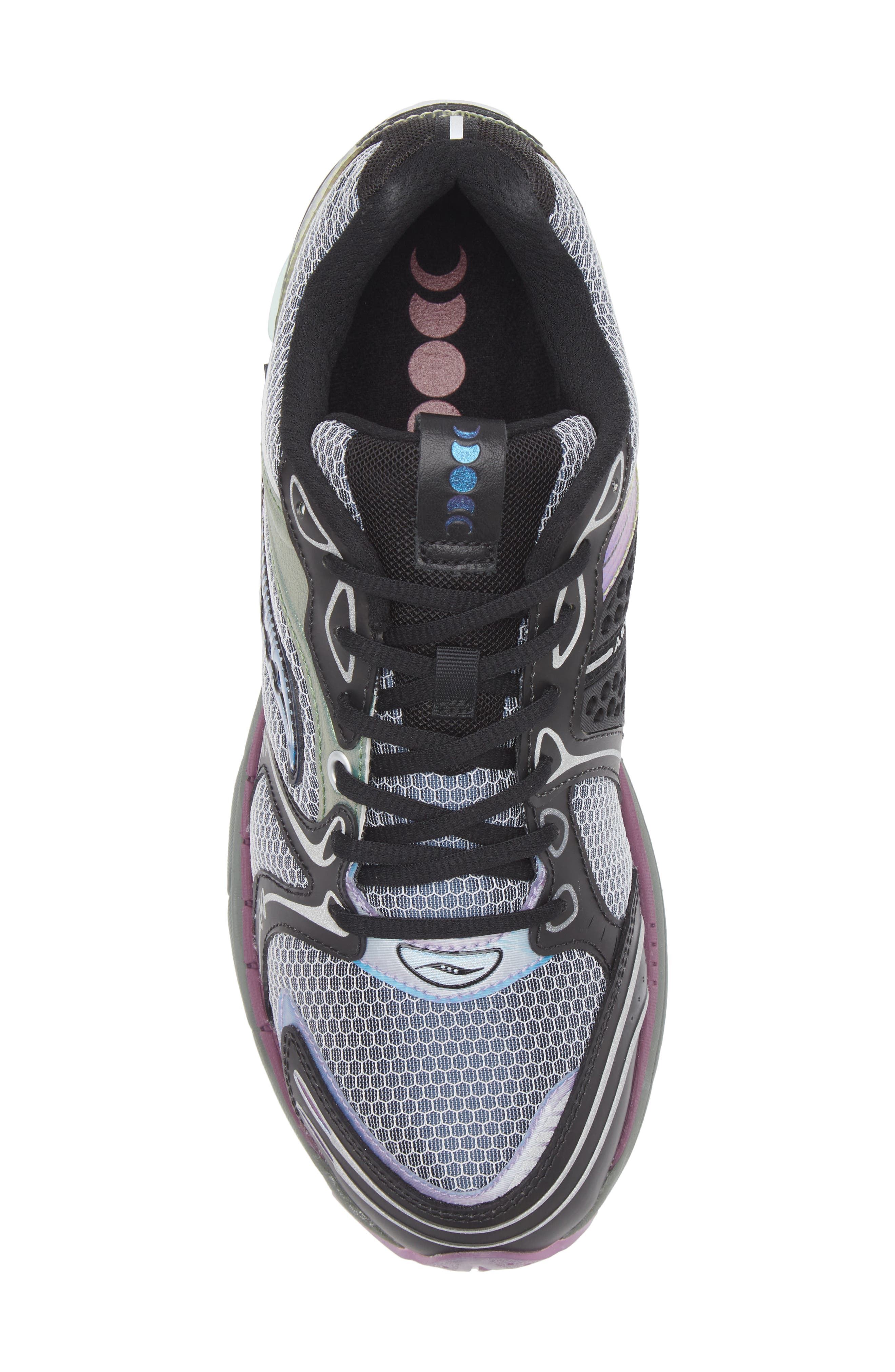 Saucony ProGrid Triumph 4 Sneaker, Alternate, color, Navy/ Olographic