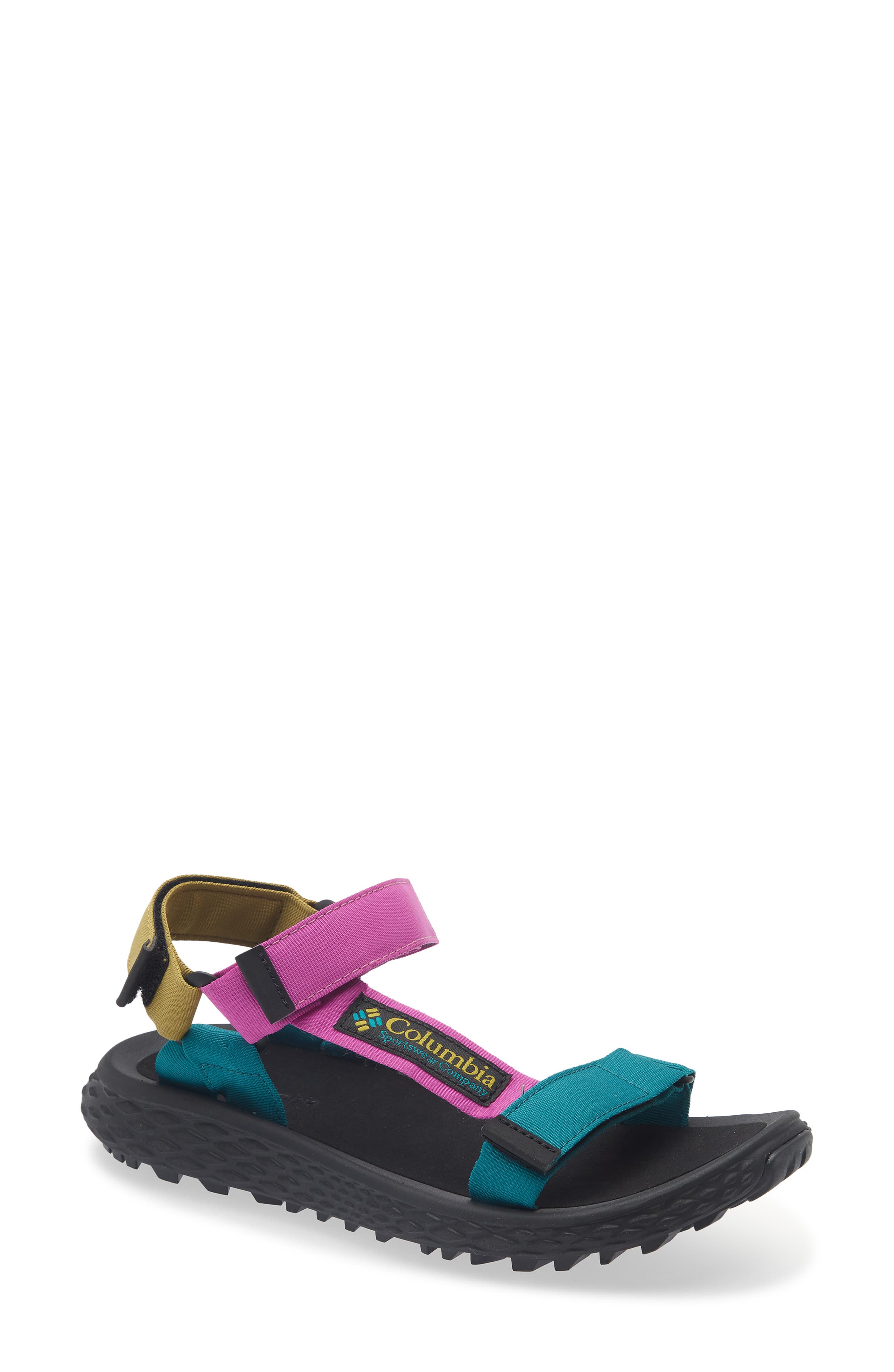 Columbia Konos Globetrot Sport Sandal, Main, color, Foxglove/ Teal