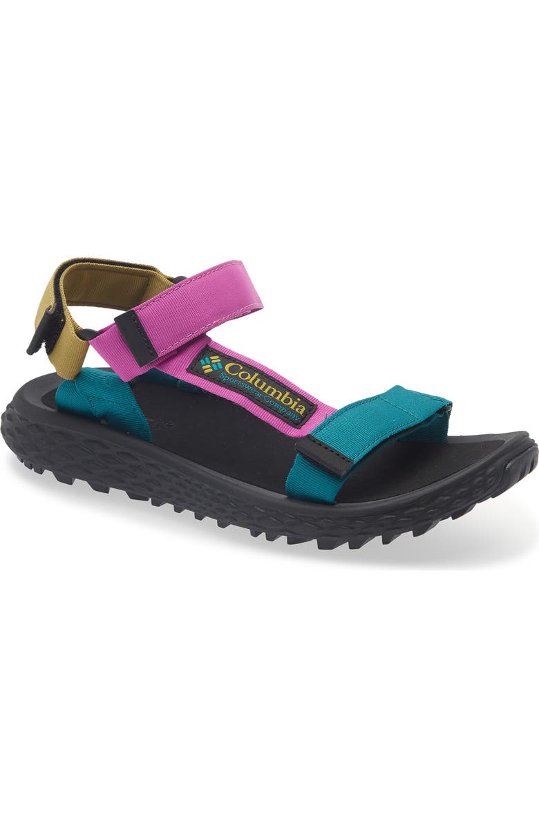 Columbia Konos Globetrot Sport Sandal, Main, color, Foxglove/ Teal