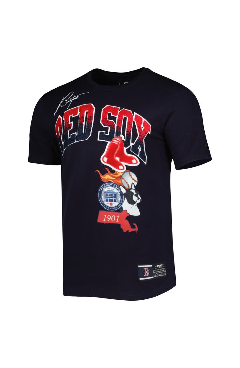 PRO STANDARD Men's Pro Standard Navy Boston Red Sox Hometown T-Shirt, Alternate, color, Navy