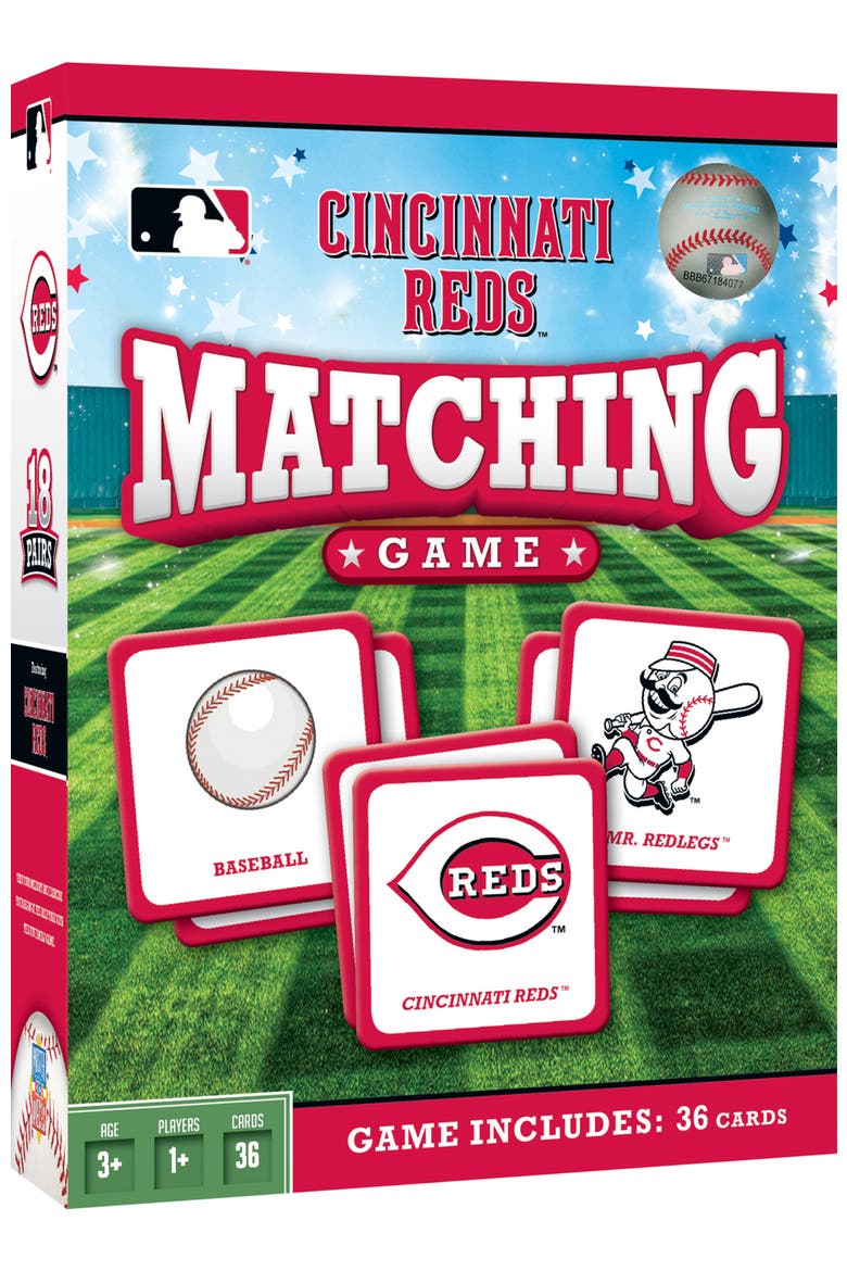 Cincinnati Reds Matching Game, Main, color, Multicolor
