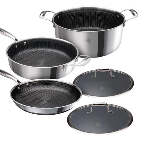 Tri-Clad SS Hybrid 5 Piece Cookware Set