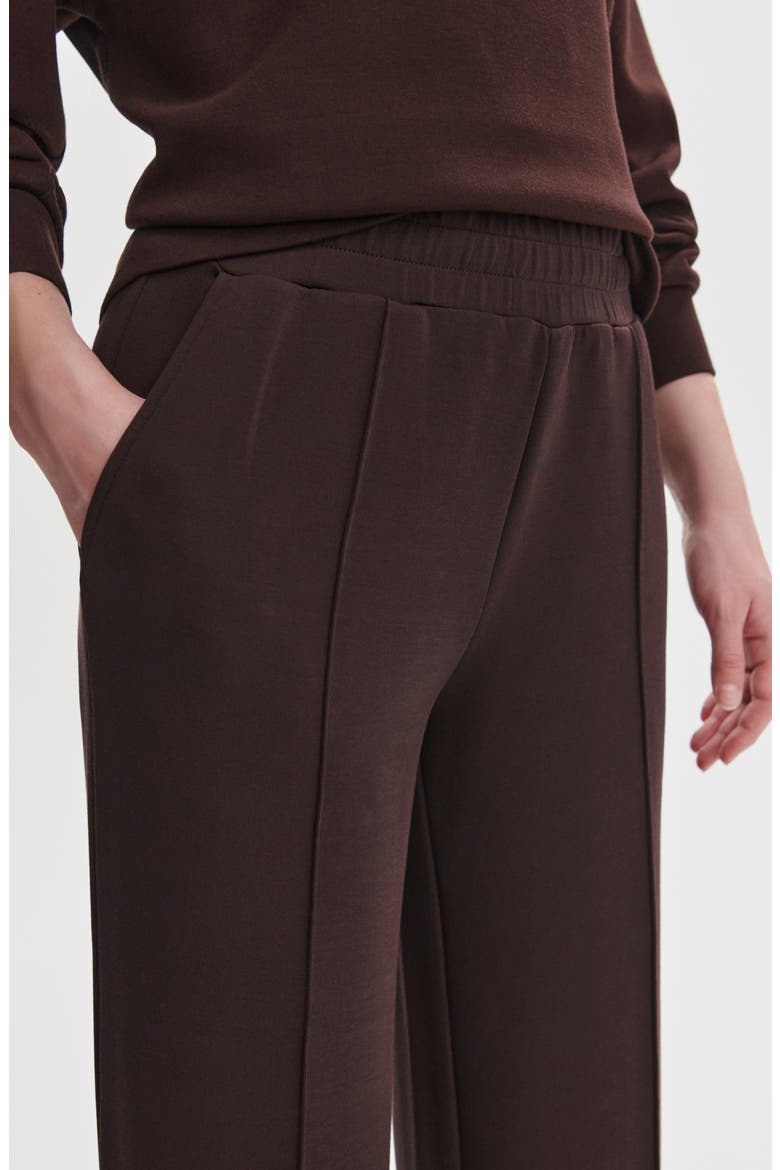 The Wide Leg 30-Inch Pants, Alternate, color, COFFEE BEAN