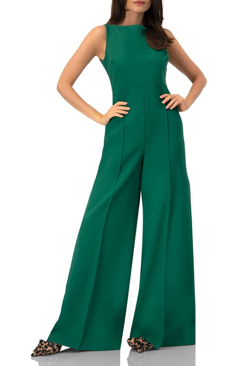 Sleeveless Wide-Leg Jumpsuit