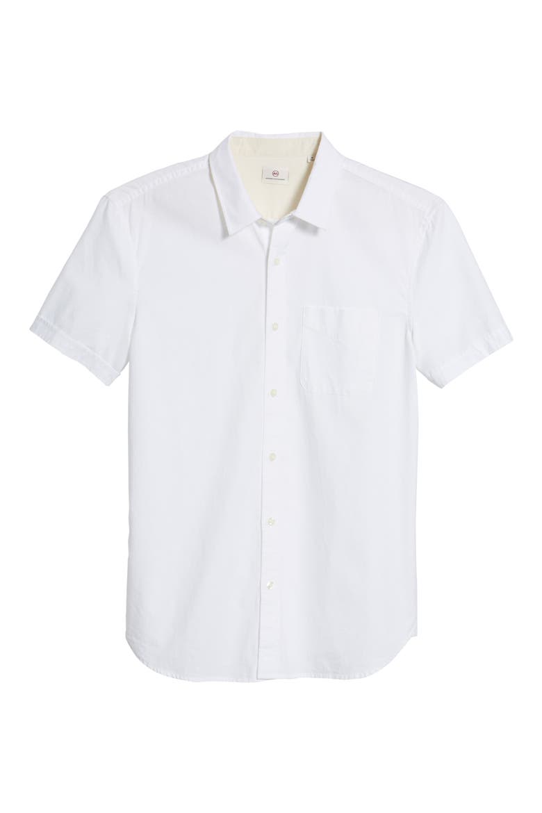 Pearson Regular Fit Short Sleeve Sport Shirt, Alternate, color, TRUE WHITE