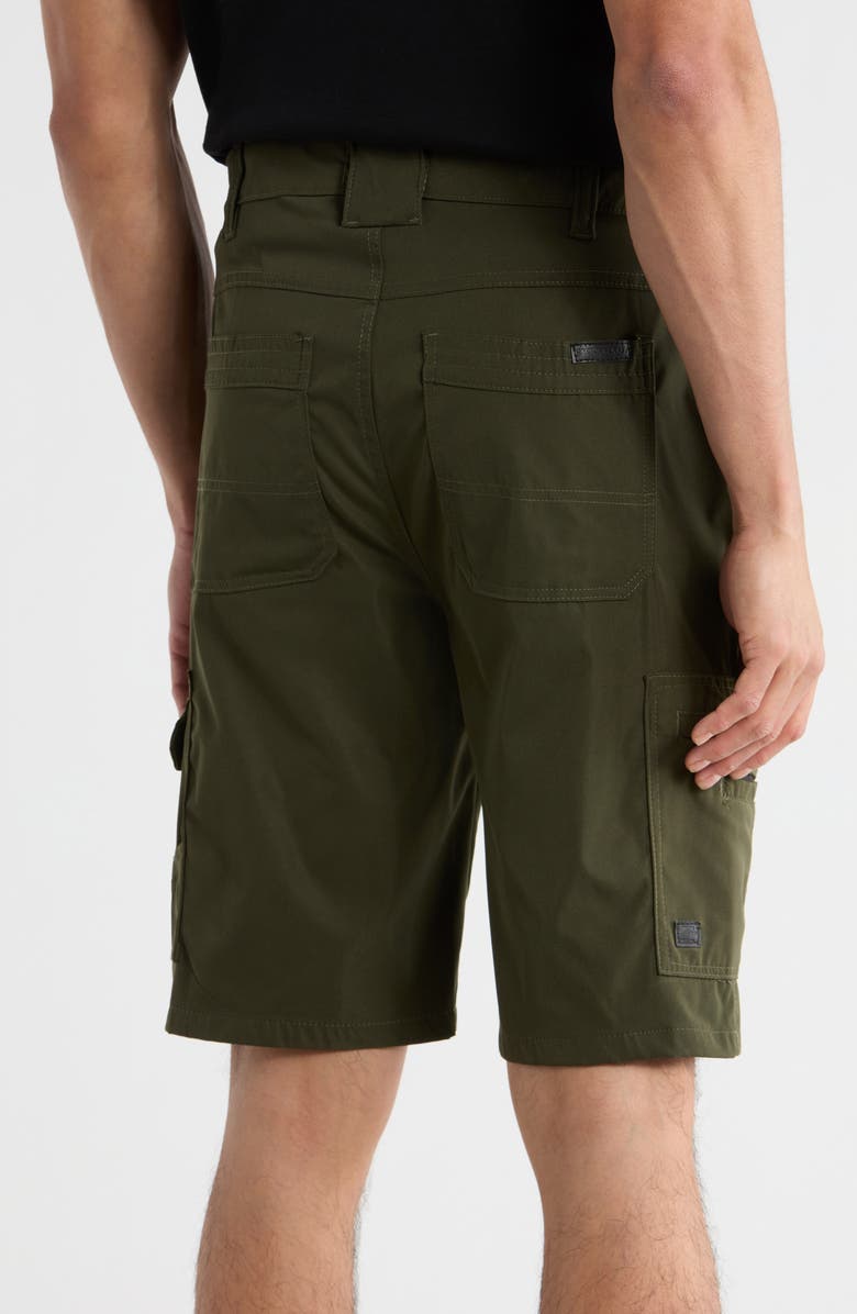 CARBON + CRAFT Water Resistant Cargo Shorts, Alternate, color, Olive