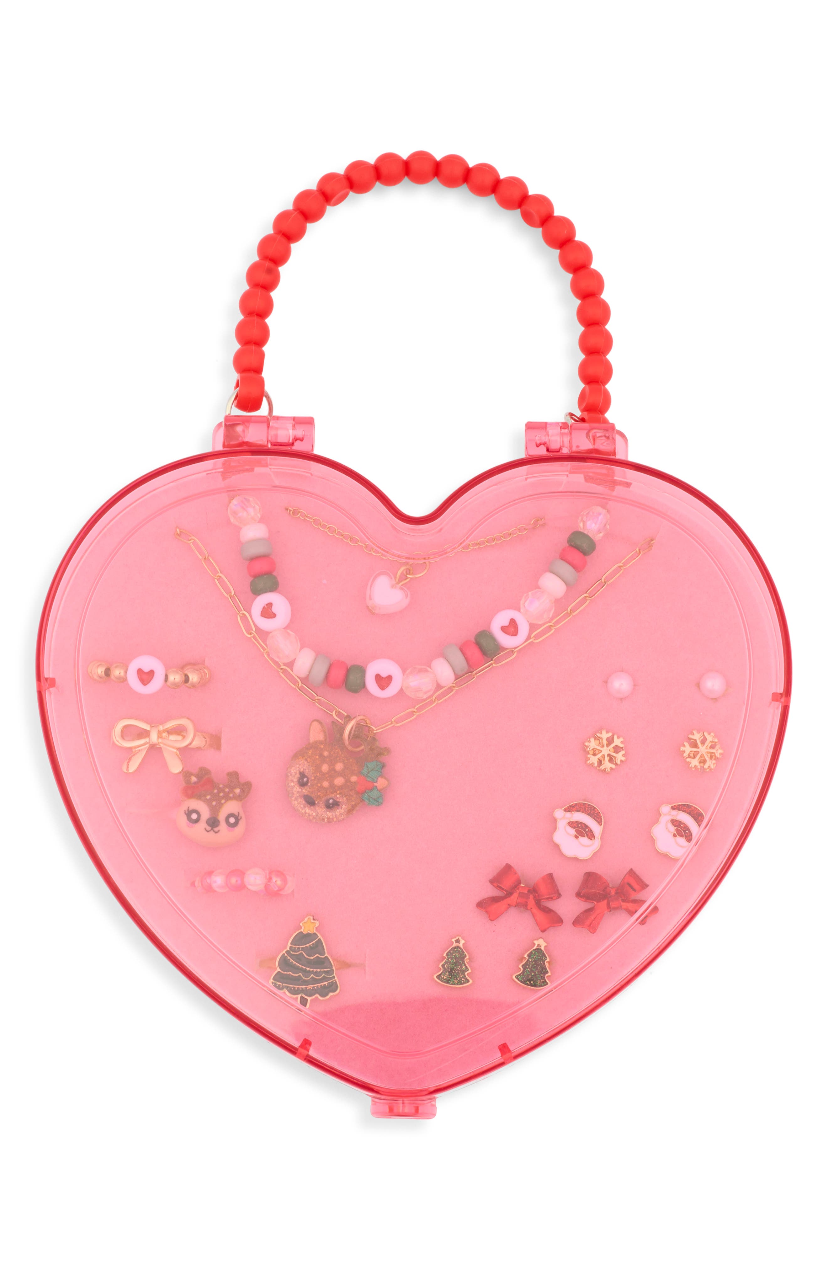 Capelli New York Kids' 13-Piece Assorted Christmas Motif Jewelry Set