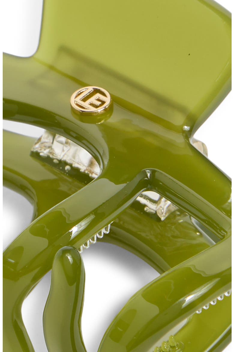 Empire Claw Clip, Alternate, color, GREEN