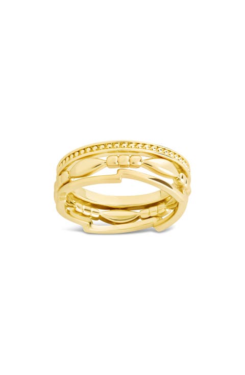 Jasmine Layered Band Ring