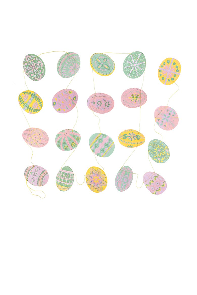 No. 87 Egg Hunt Garland, Main, color, NO COLOR